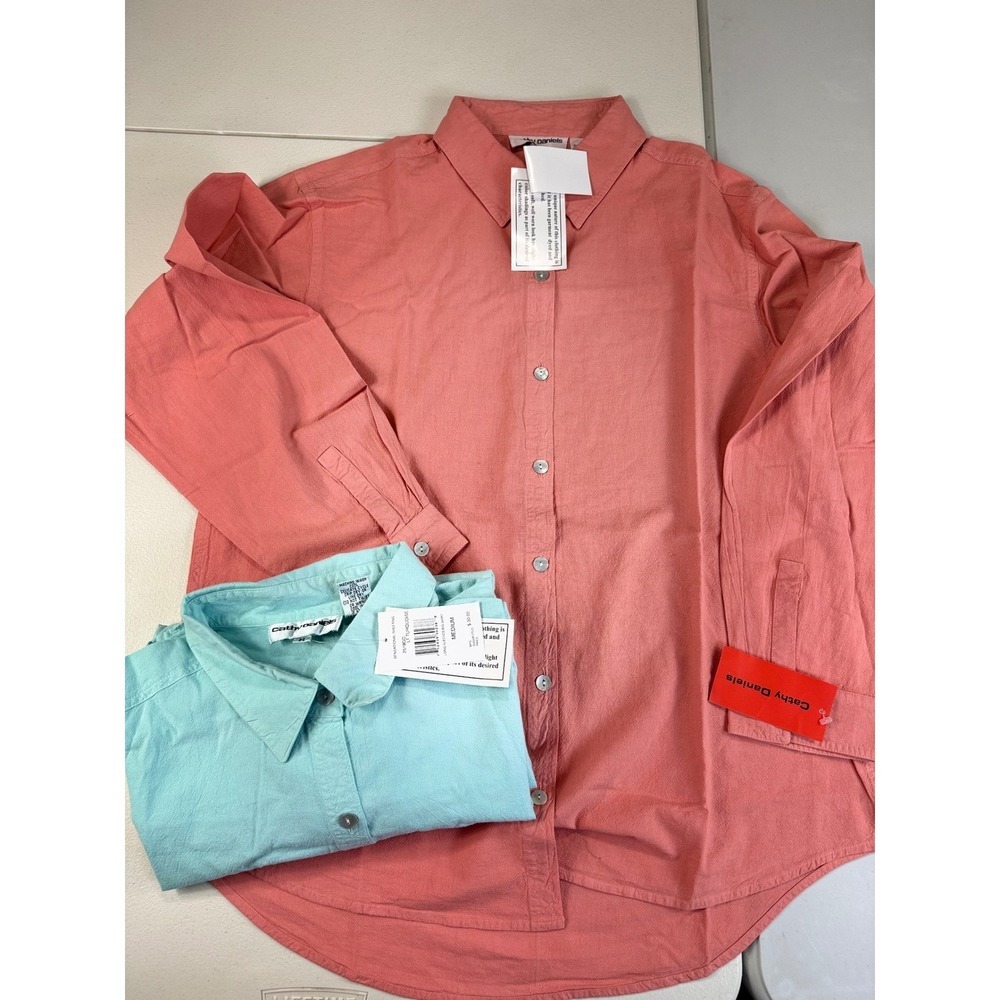 Cathy Daniels Medium Button Down Long Sleeve Shir… - image 5